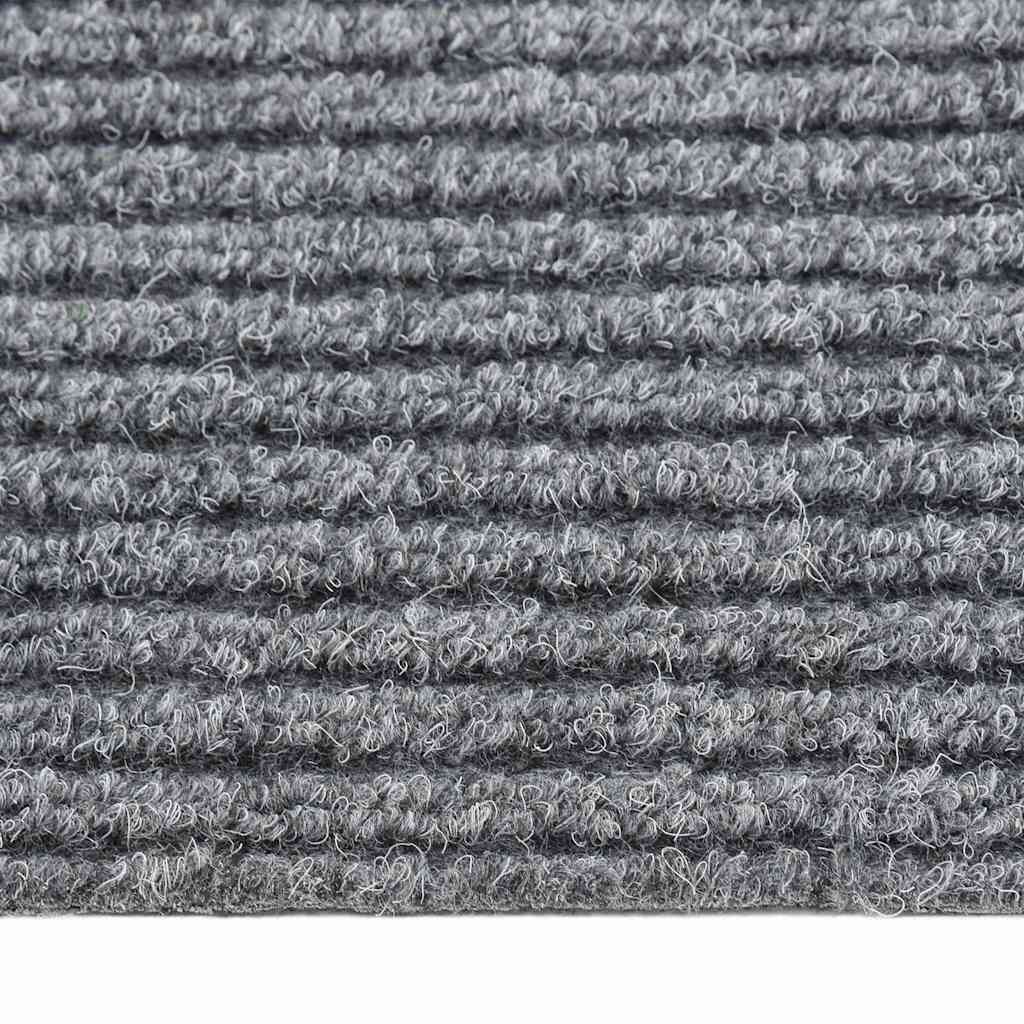 Dugi tepih za hvatanje nečistoće 100 x 250 cm sivi