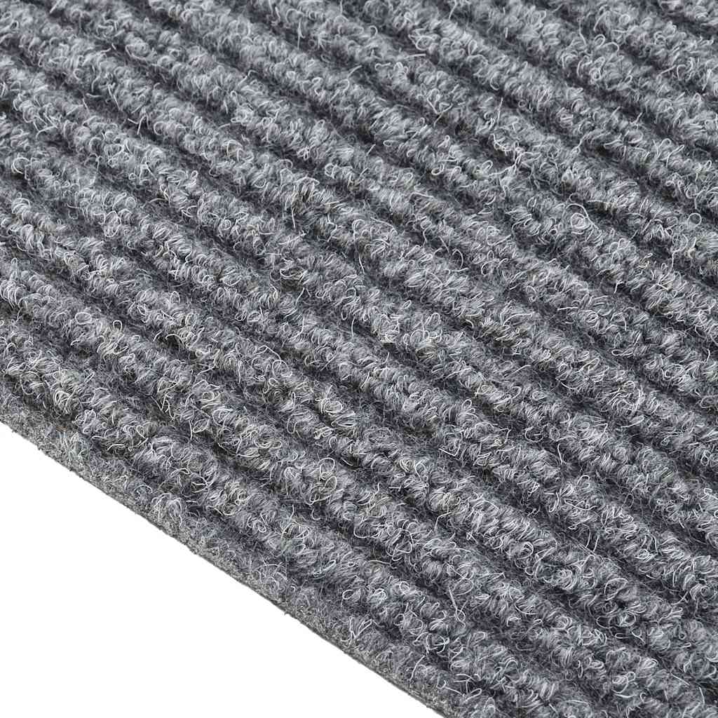 Dugi tepih za hvatanje nečistoće 100 x 250 cm sivi