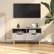 TV ormarić siva boja betona 90 x 40 x 48,5 cm konstruirano drvo
