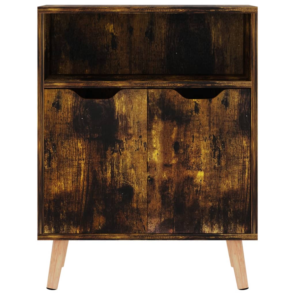 Komoda boja dimljenog hrasta 60 x 30 x 72 cm konstruirano drvo