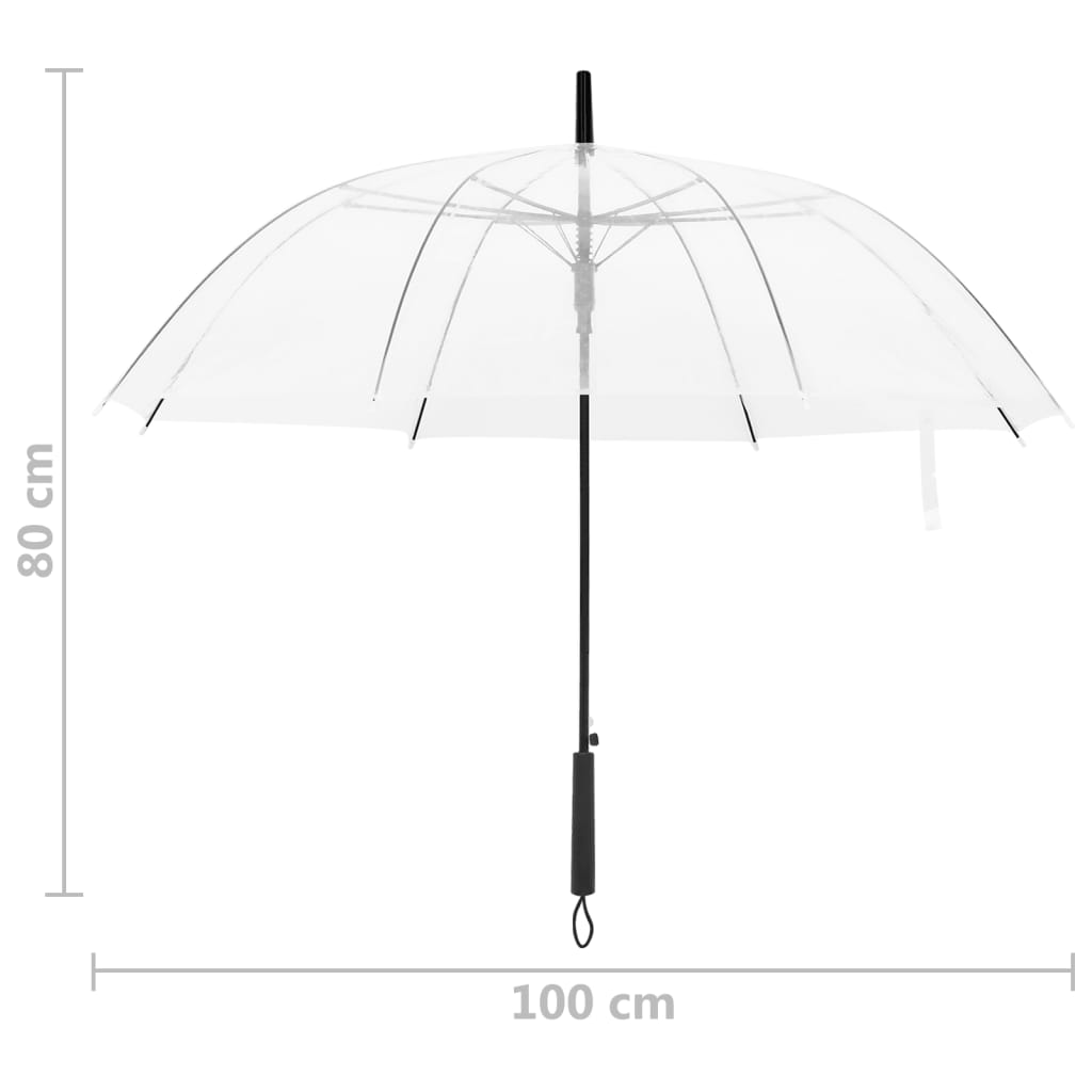 Kišobran prozirni 100 cm