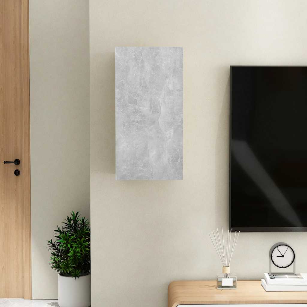 TV ormarić boja betona 30,5 x 30 x 60 cm od konstruiranog drva
