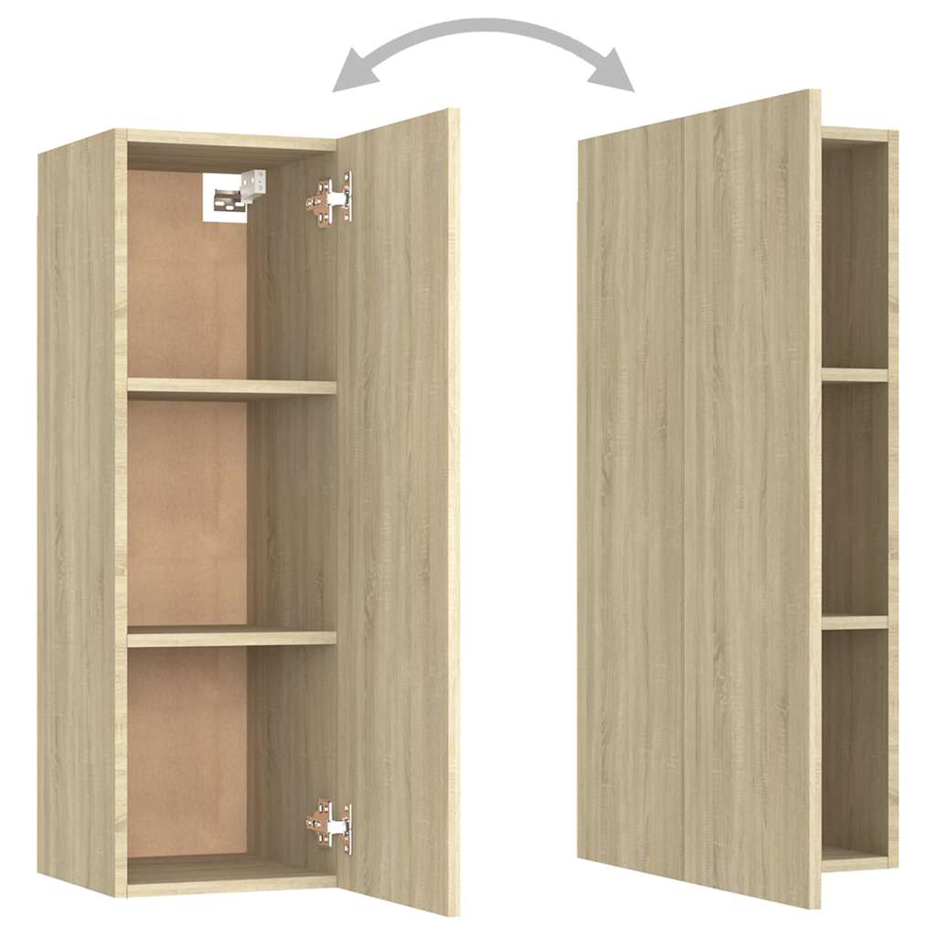 TV ormarići 2 kom boja hrasta 30,5x30x90 cm konstruirano drvo