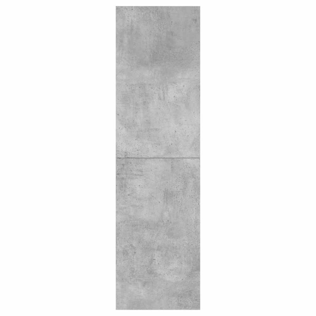TV ormarić boja betona 30,5 x 30 x 110 cm od konstruiranog drva