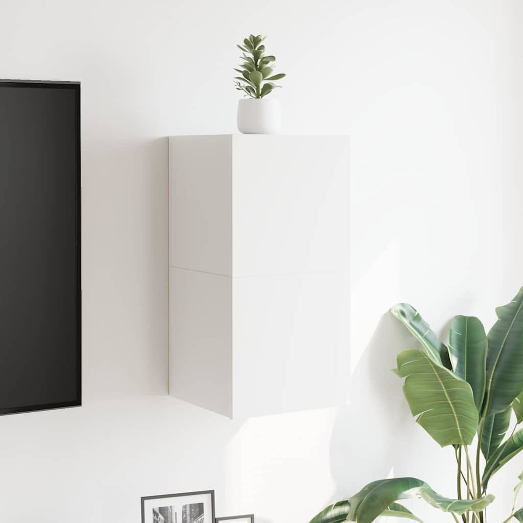 Zidni TV ormarići 2 kom bijeli 30,5 x 30 x 30 cm