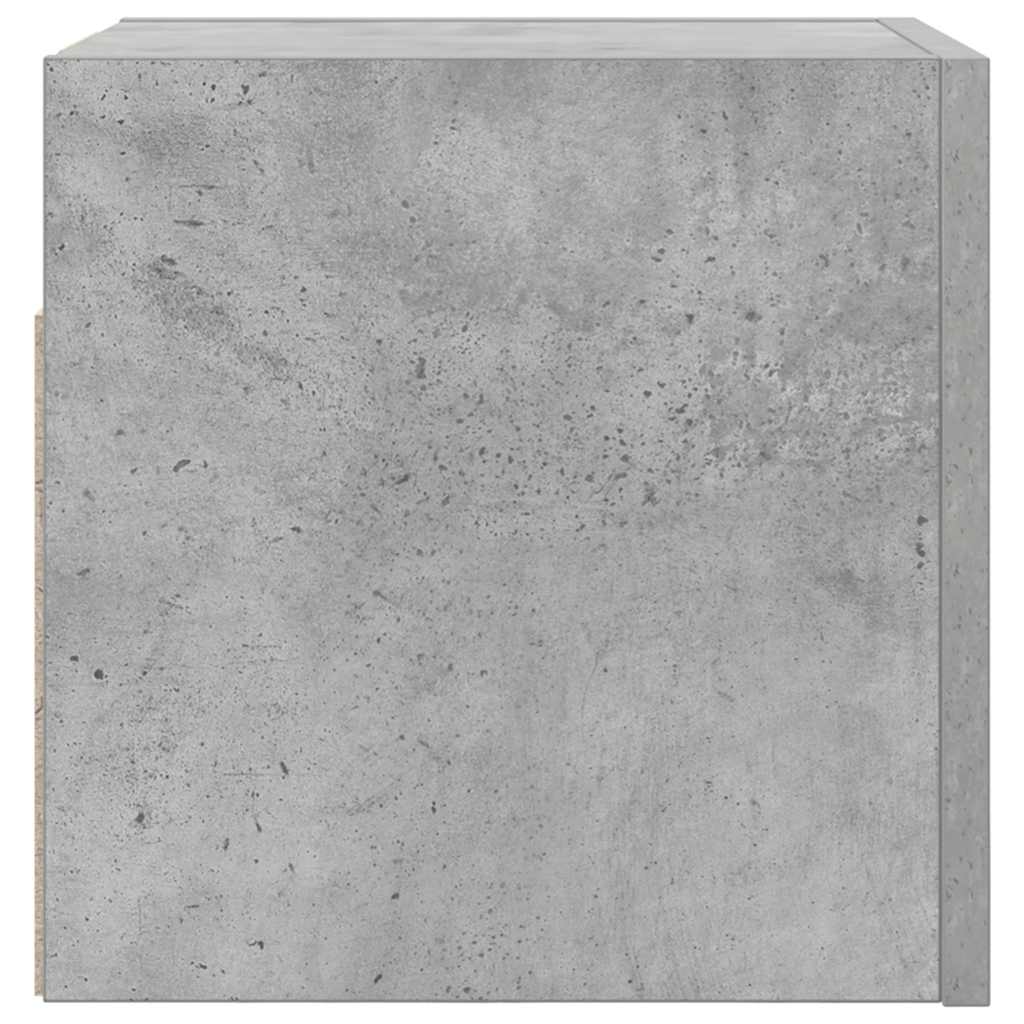 Zidni TV ormarić siva boja betona 30,5 x 30 x 30 cm