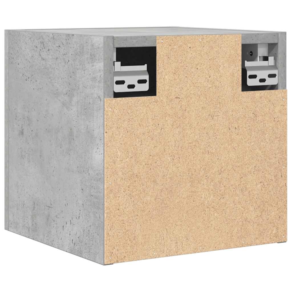 Zidni TV ormarić siva boja betona 30,5 x 30 x 30 cm