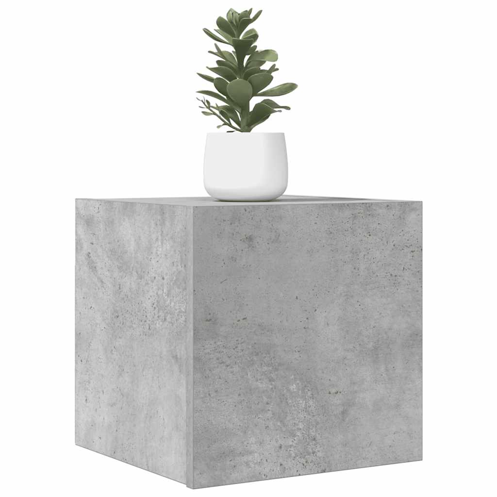 Zidni TV ormarići 2 kom siva boja betona 30,5 x 30 x 30 cm