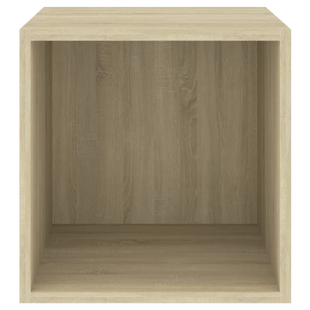 Zidni ormarići 2 kom boja hrasta 37x37x37 cm konstruirano drvo
