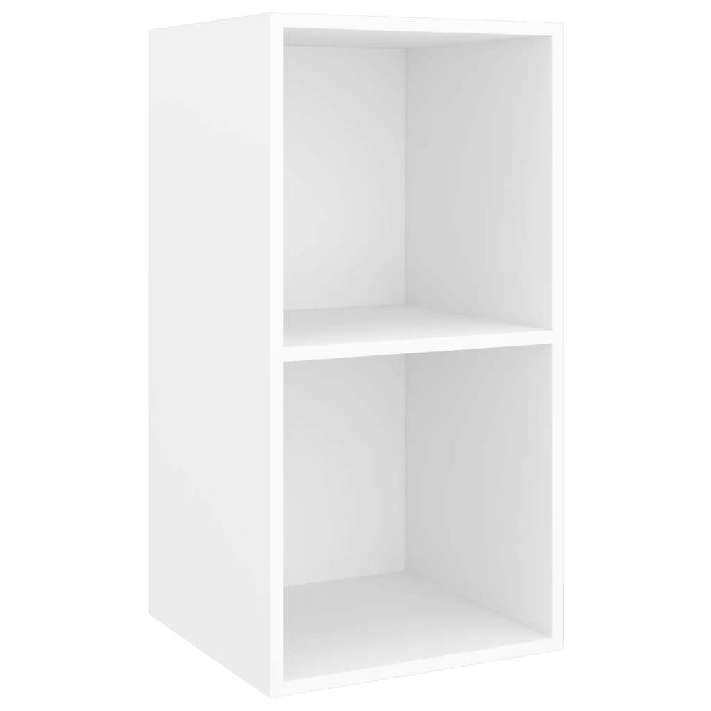 Zidni TV ormarić bijeli 37 x 37 x 72 cm od konstruiranog drva