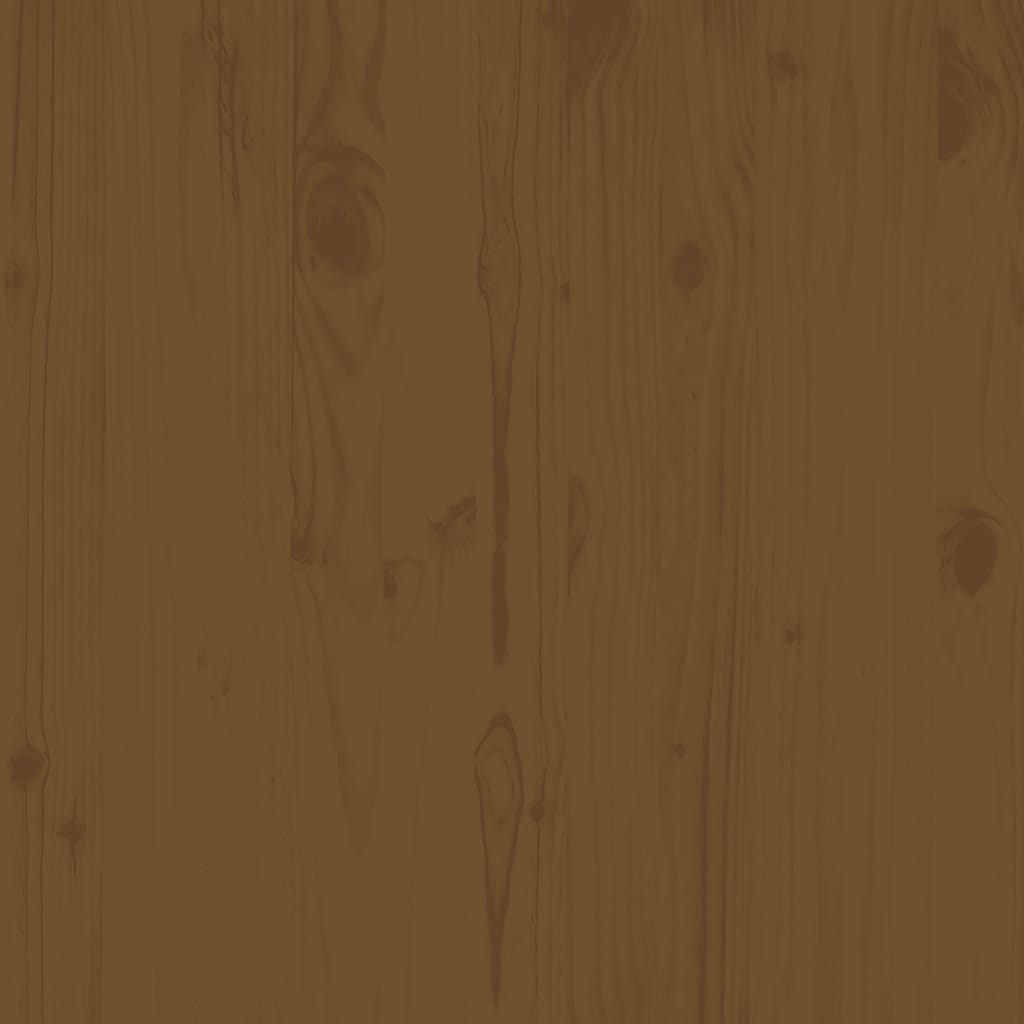 Srednja vrtna sofa smeđa boja meda od masivne borovine