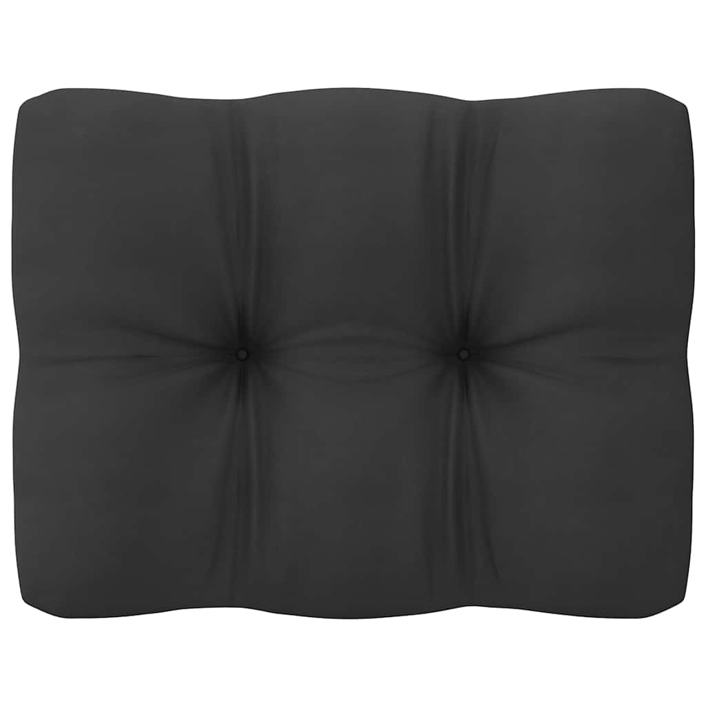 2-dijelna vrtna garnitura s jastucima masivna borovina bijela