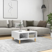 Stolić za kavu bijeli 60 x 60 x 30 cm od iverice
