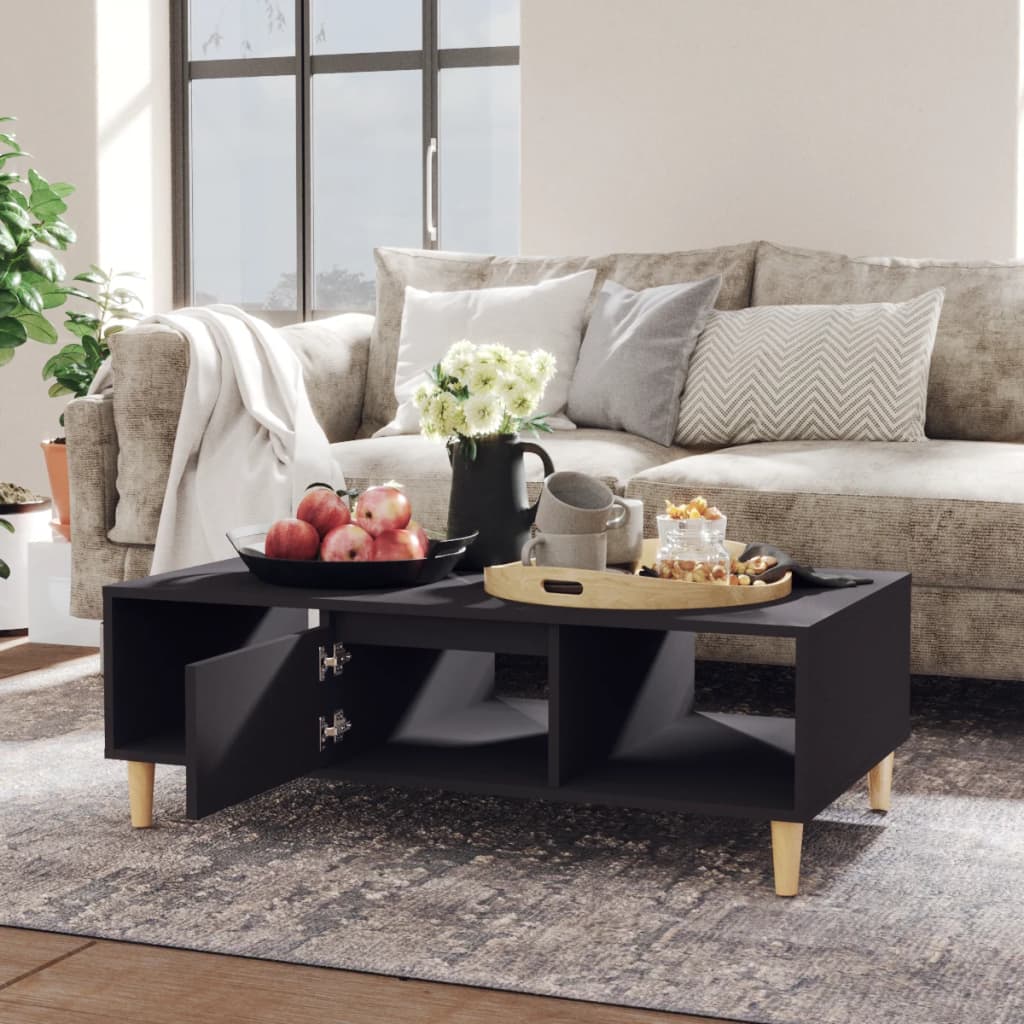 Stolić za kavu sivi 103,5 x 60 x 35 cm konstruirano drvo