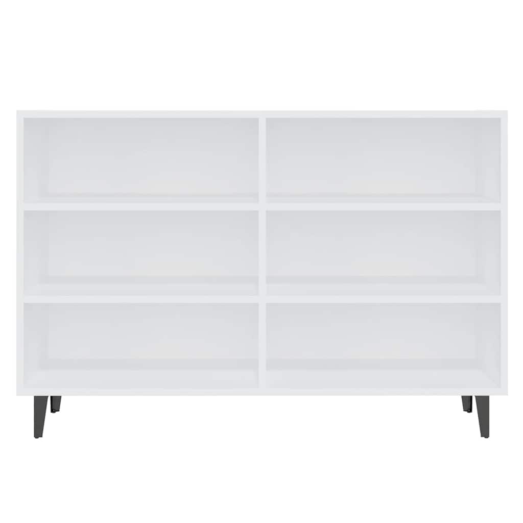 Komoda bijela 103,5 x 35 x 70 cm od konstruiranog drva