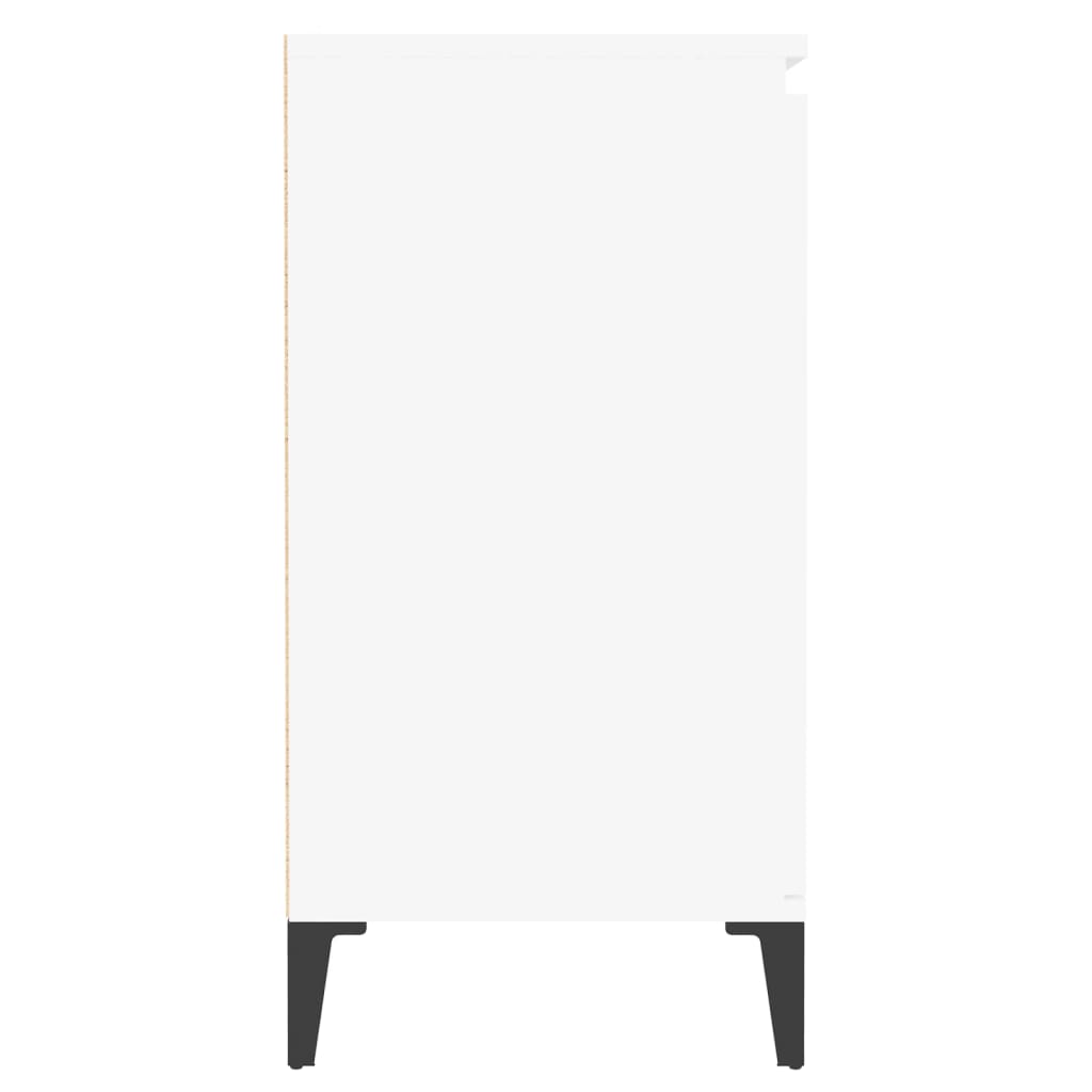 Komoda bijela 60 x 35 x 70 cm od konstruiranog drva