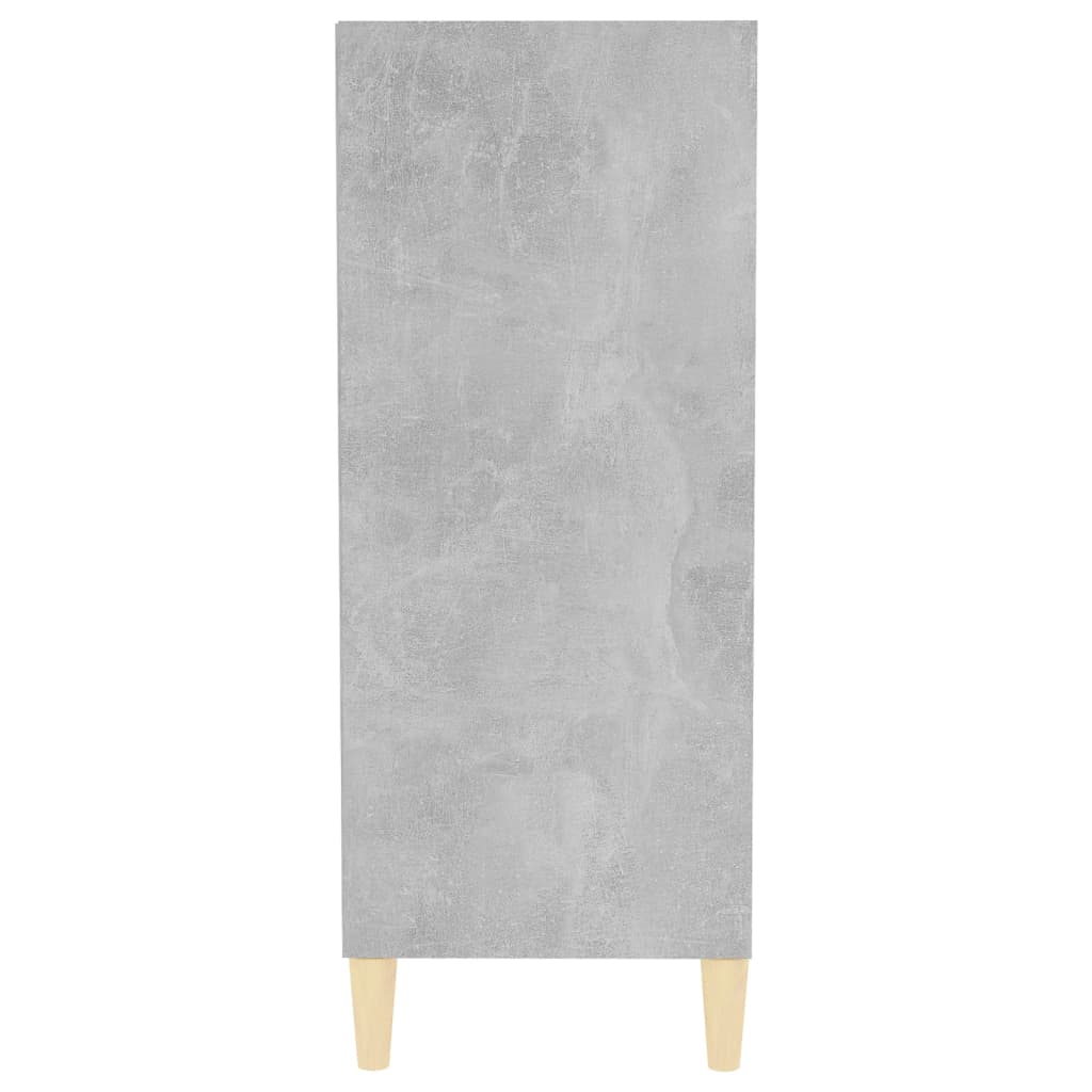 Komoda siva boja betona 57 x 35 x 90 cm od konstruiranog drva