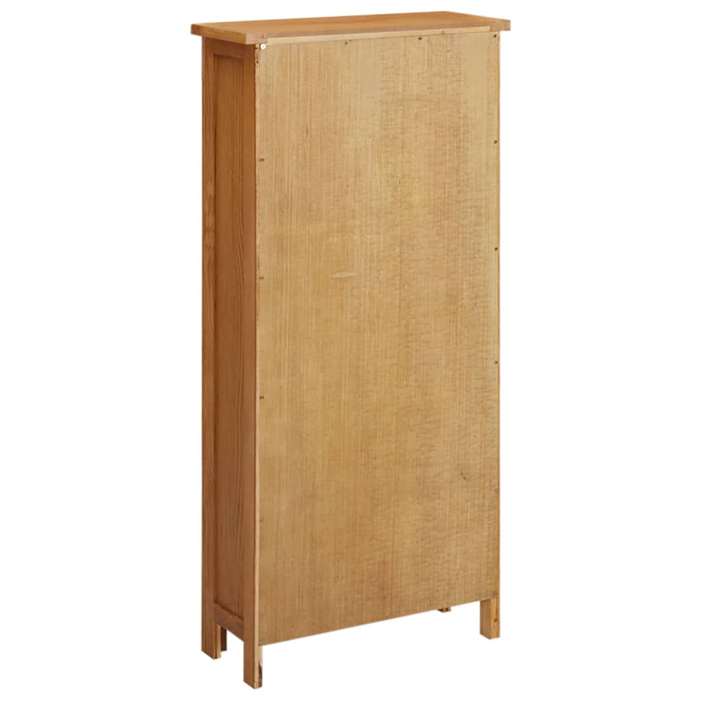 Ormarić za pohranu 50 x 22 x 110 cm od masivne hrastovine