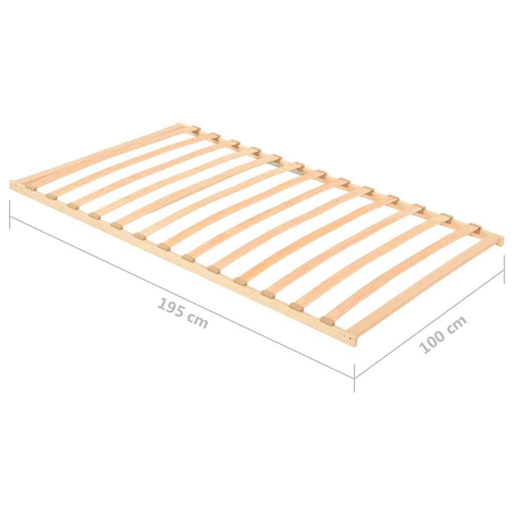 Podnica za krevet s 13 letvica 100 x 200 cm