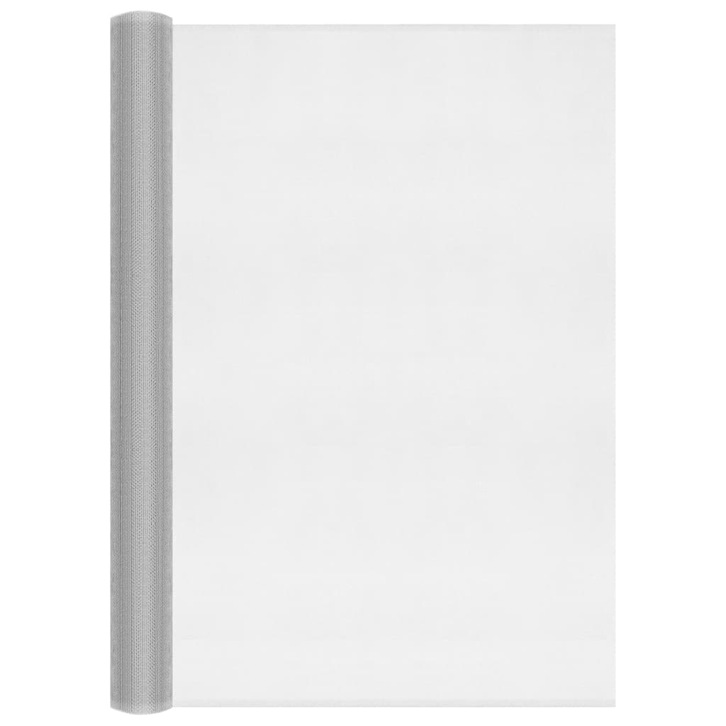 Mrežasti zaslon od aluminija 80 x 2000 cm srebrni