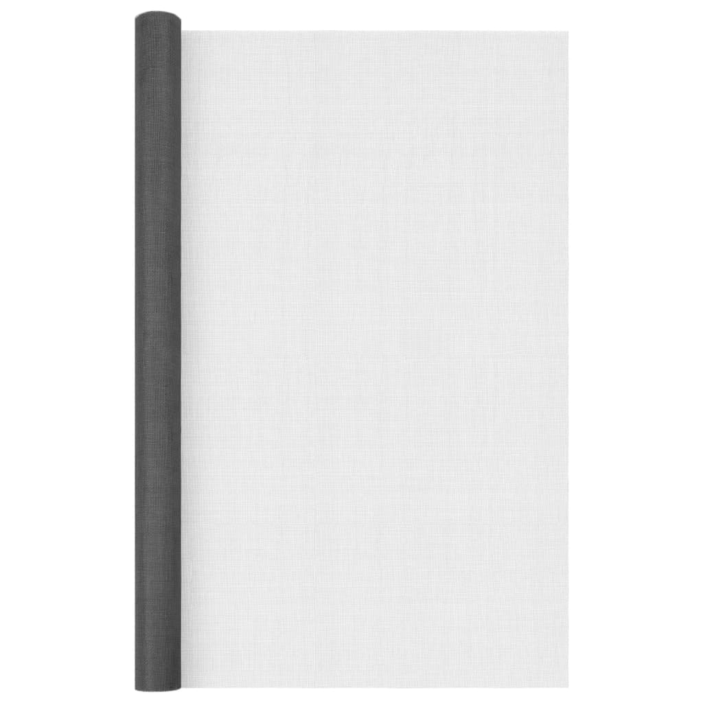 Mrežasti zaslon od stakloplastike 80 x 2000 cm crni