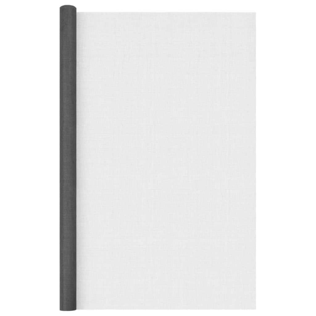 Mrežasti zaslon od stakloplastike 112 x 500 cm crni