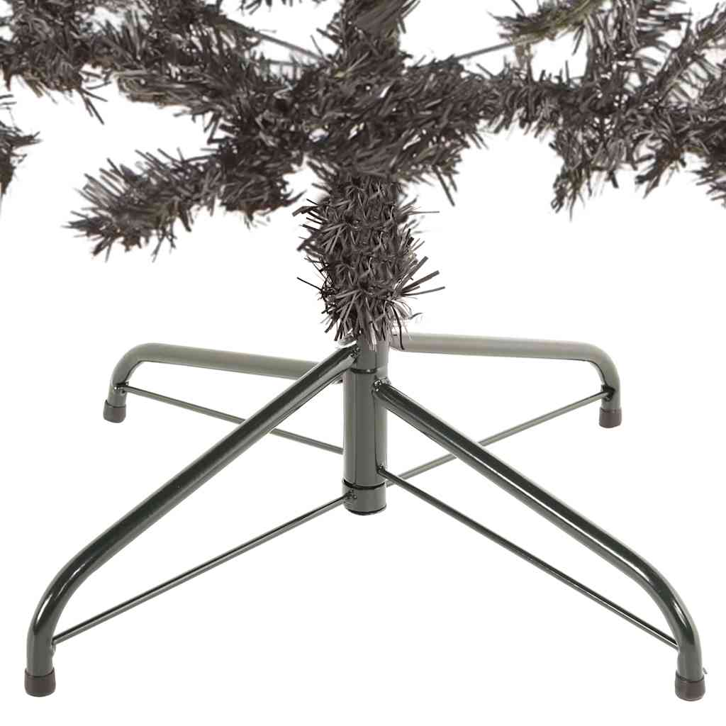 Usko božićno drvce crno 180 cm