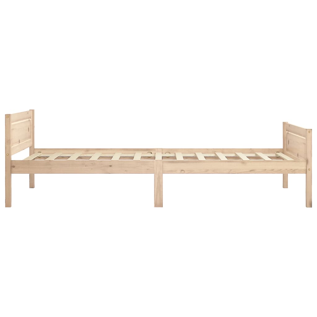 Okvir za krevet od masivne borovine 90 x 200 cm