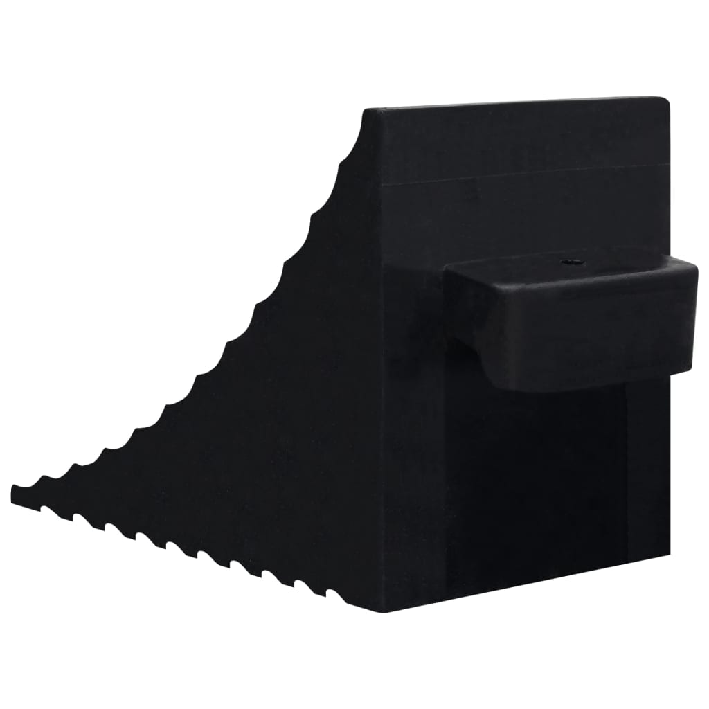 Podmetači za kotače 2 kom 29 x 16 x 19 cm gumeni