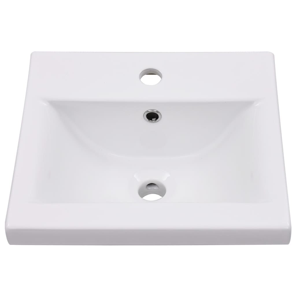 Set kupaonskog namještaja od iverice bijeli