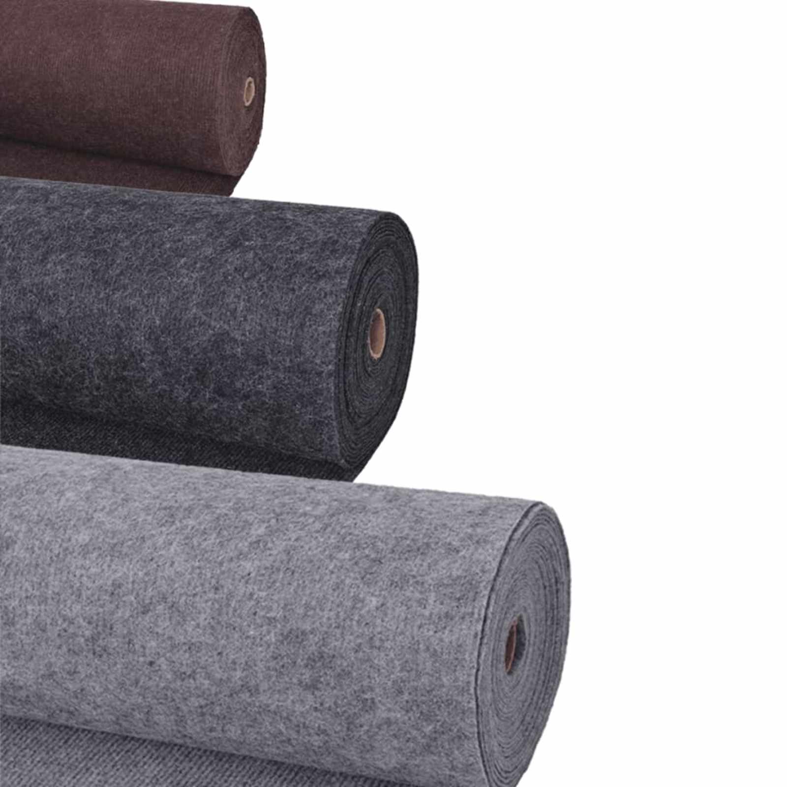Tepih Jednobojno Zelena 1,2 x 12 m Poliester