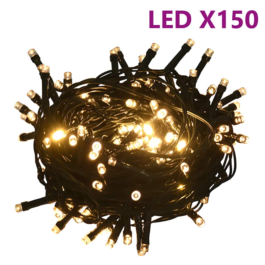 60-dijelni set božićnih kuglica s vrhom 150 LED bijelo-sivi