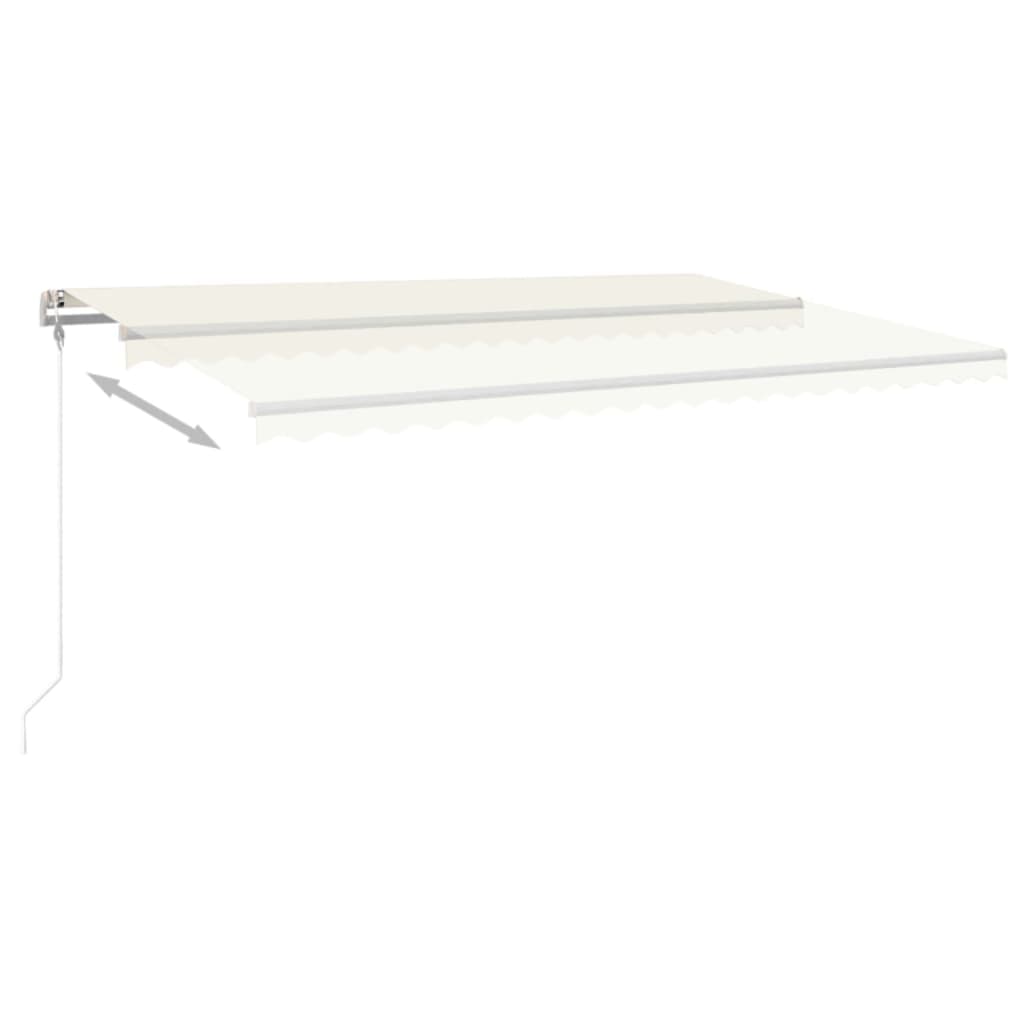 Tenda na automatsko uvlačenje 500x300 cm krem
