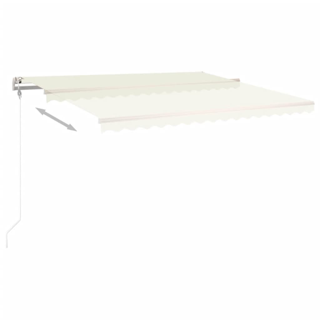 Tenda na automatsko uvlačenje 400 x 350 cm krem