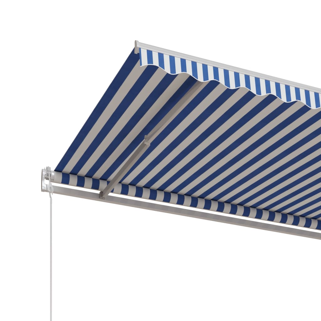 Tenda na automatsko uvlačenje 600x350 cm plavo-bijela