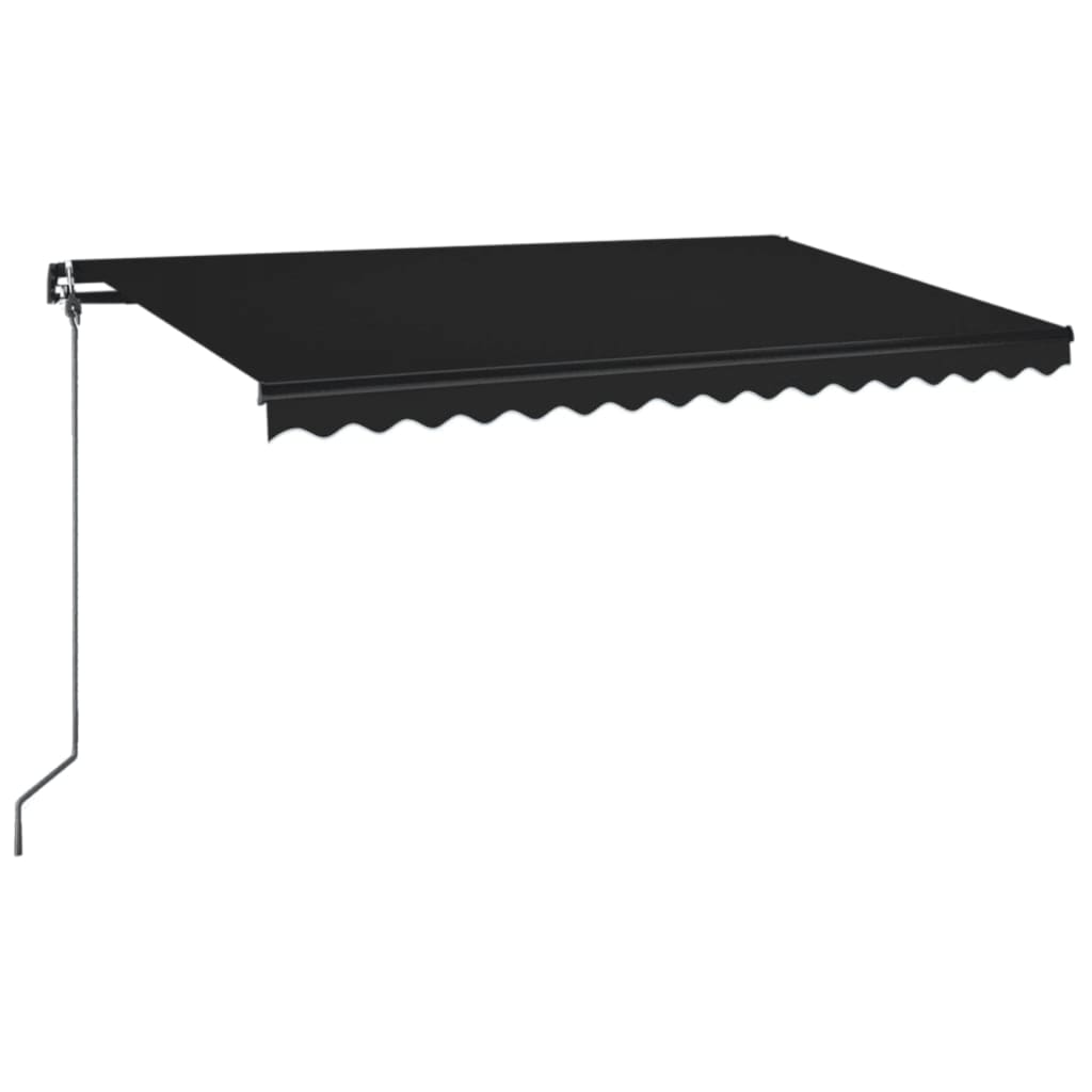 Tenda na ručno uvlačenje 400 x 350 cm antracit
