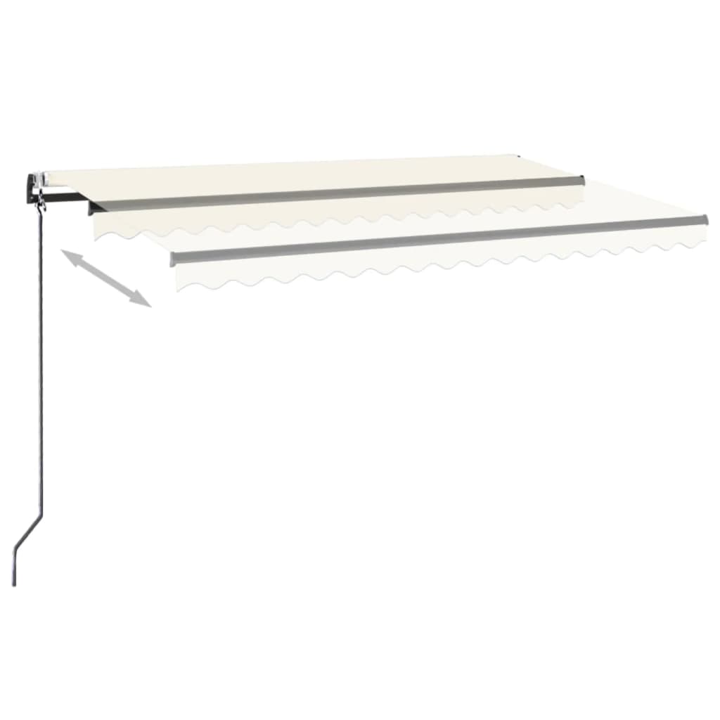 Tenda na automatsko uvlačenje 400 x 350 cm krem