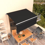 Tenda na ručno uvlačenje s roletom 3 x 2,5 m antracit