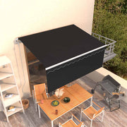 Automatska tenda na uvlačenje s roletom 3,5 x 2,5 m antracit