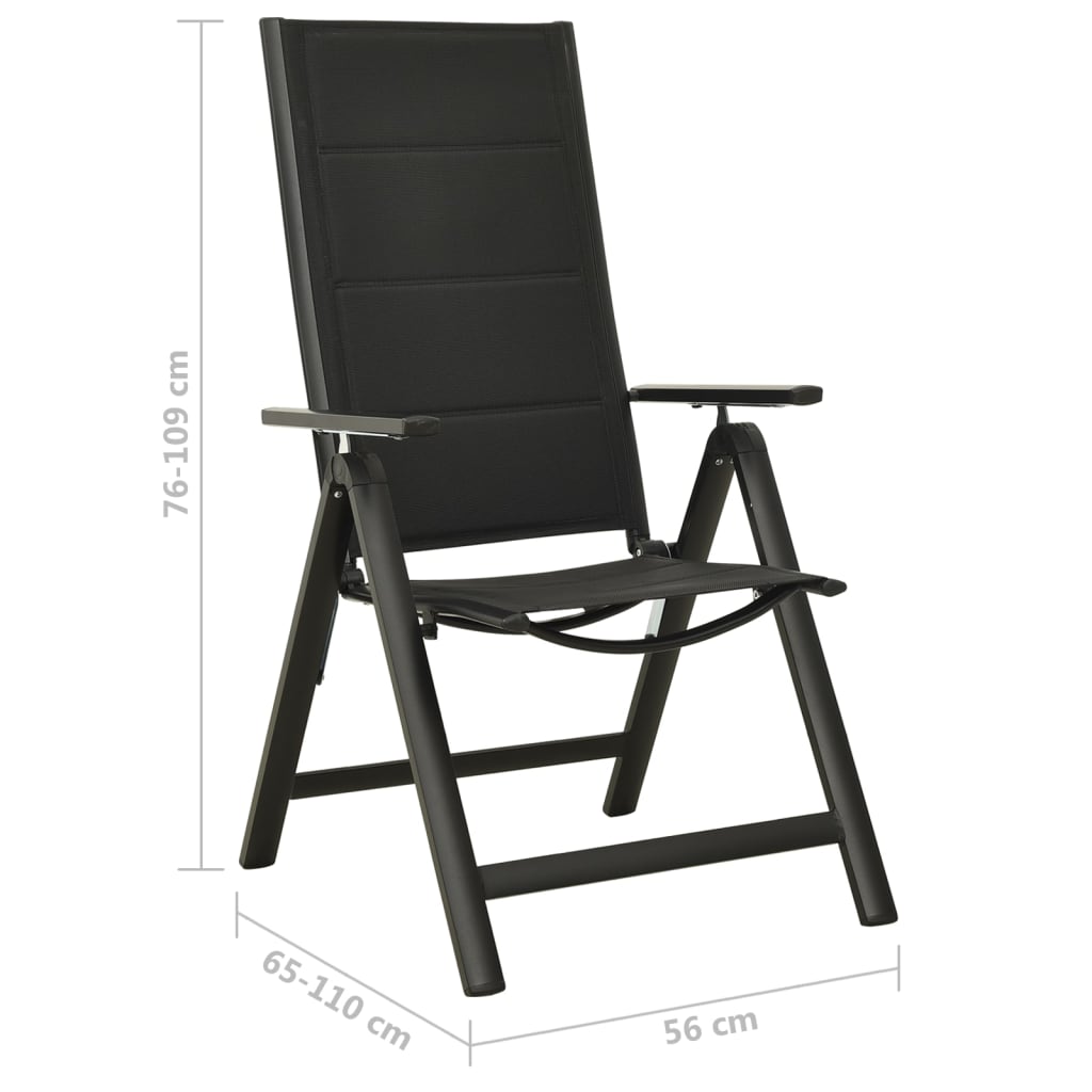 7-dijelni vrtni blagovaonski set aluminijski antracit