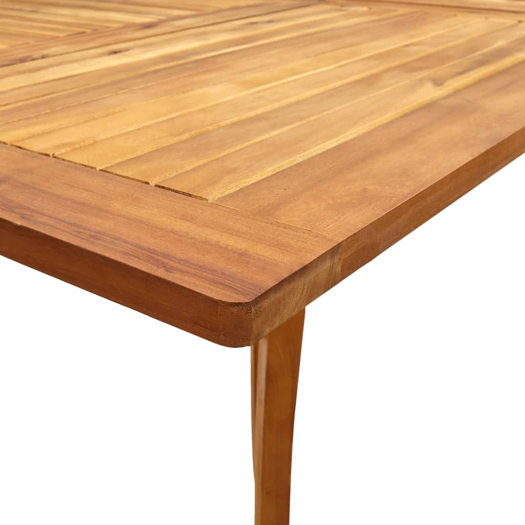5-dijelni vrtni blagovaonski set smeđi