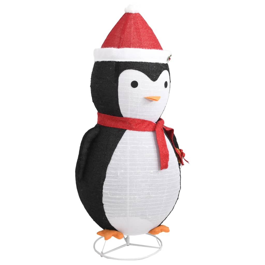 Ukrasna božićna figura pingvina LED luksuzna tkanina 180 cm