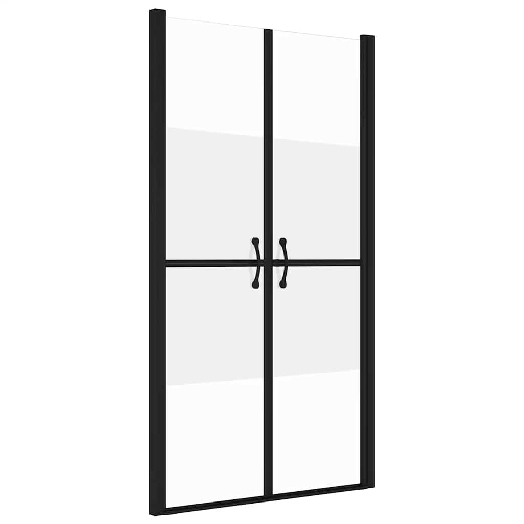 Vrata za tuš-kabinu napola matirana ESG (73 - 76) x 190 cm