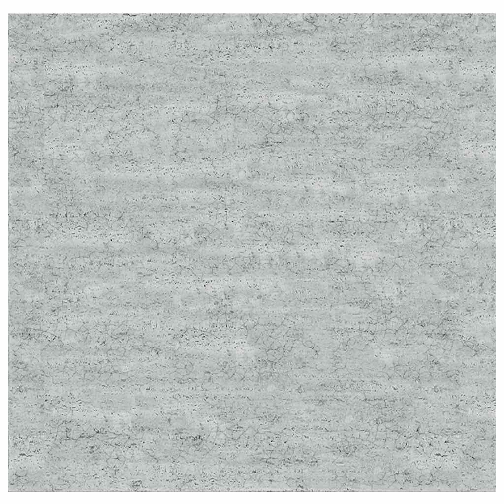 Plutajuća zidna polica siva boja betona 23 x 23,5 x 3,8 cm MDF