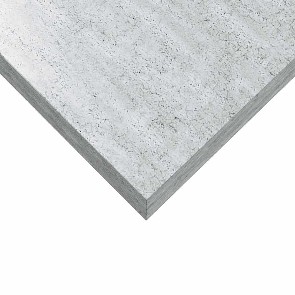 Plutajuće zidne police 4 kom boja betona 40 x 23 x 3,8 cm MDF