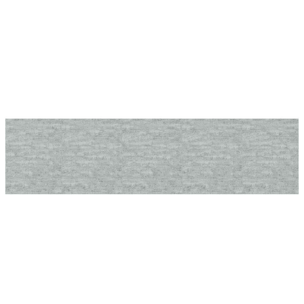 Plutajuće zidne police 4 kom boja betona 90x23,5x3,8 cm MDF