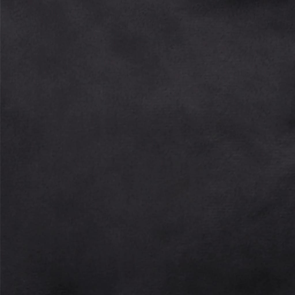 Krevet za pse crni 79 x 70 x 19 cm od pliša i umjetne kože