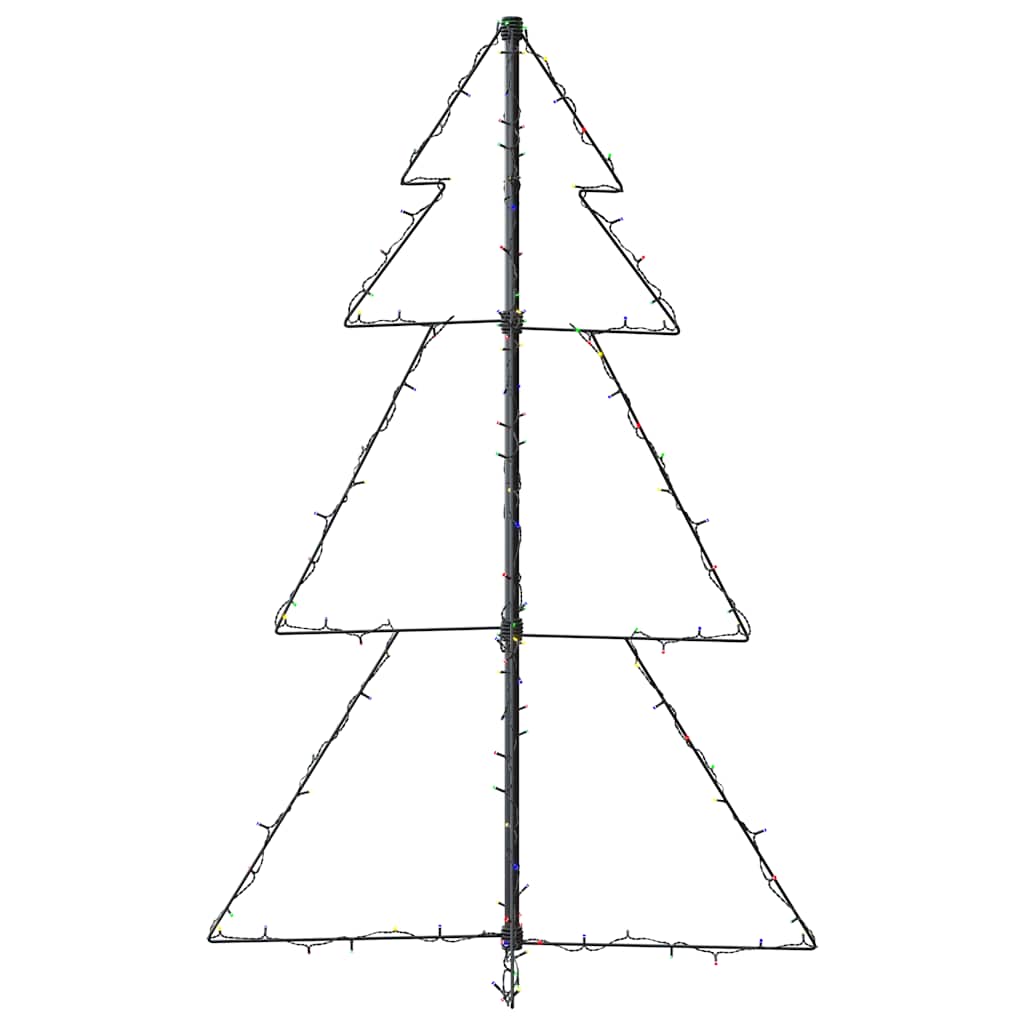 Stožasto božićno drvce unutarnje i vanjsko 160 LED 78 x 120 cm