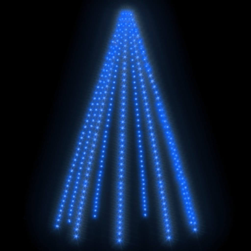 Mrežasta svjetla za božićno drvce 400 LED žarulja plava 400 cm