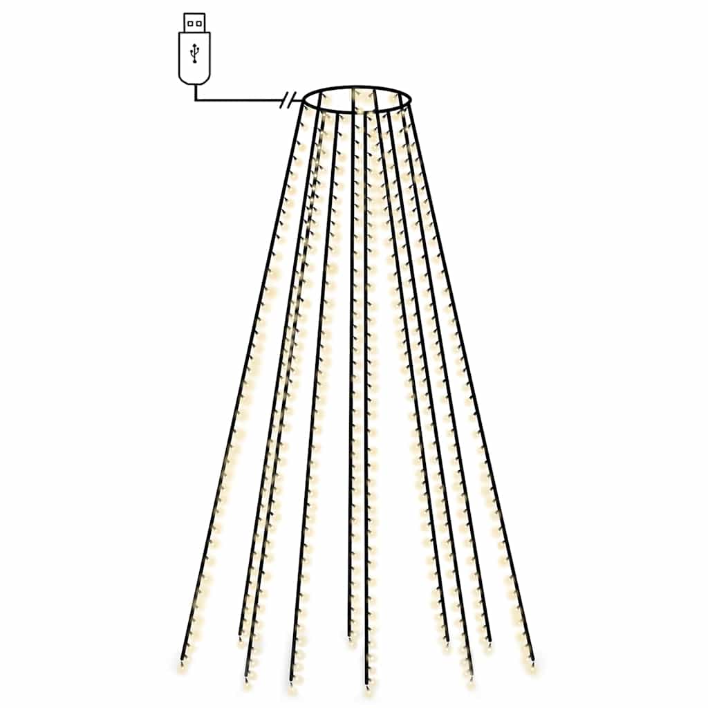 Svjetla za drvce 500 LED hladna bijela 500 cm unutarnja-vanjska